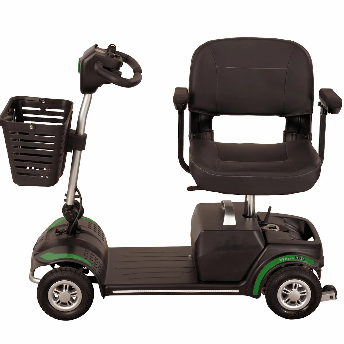 Vierra Life Mobility Scooter in Green Side View.jpg